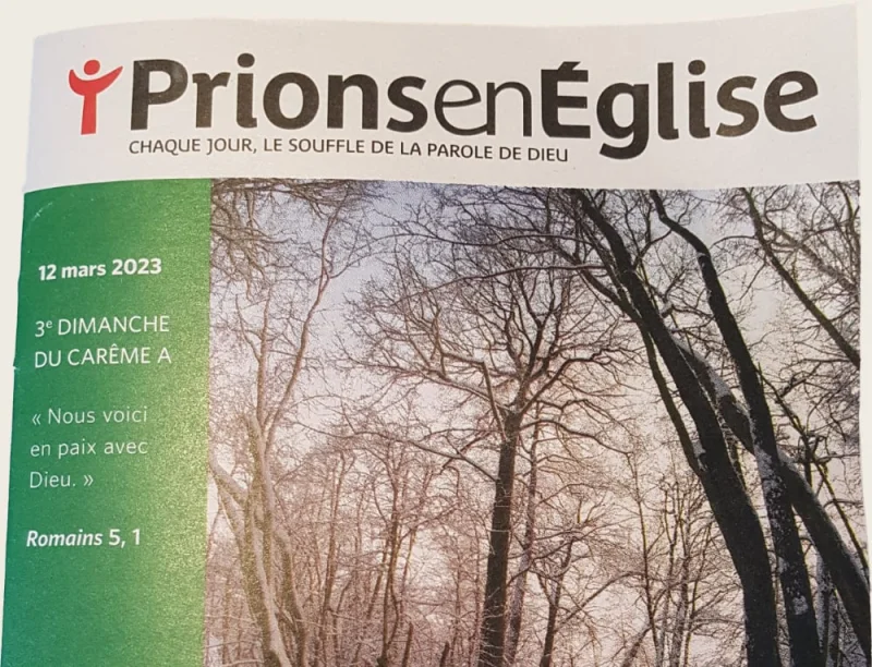 Le Prions en Église, reportage pour le Revue Notre-Dame-du-Cap